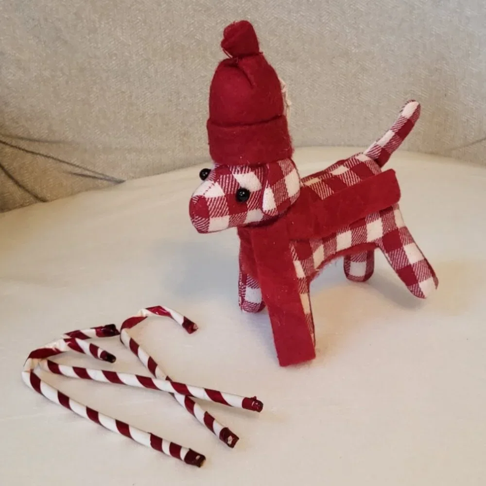 Holiday Time red plaid